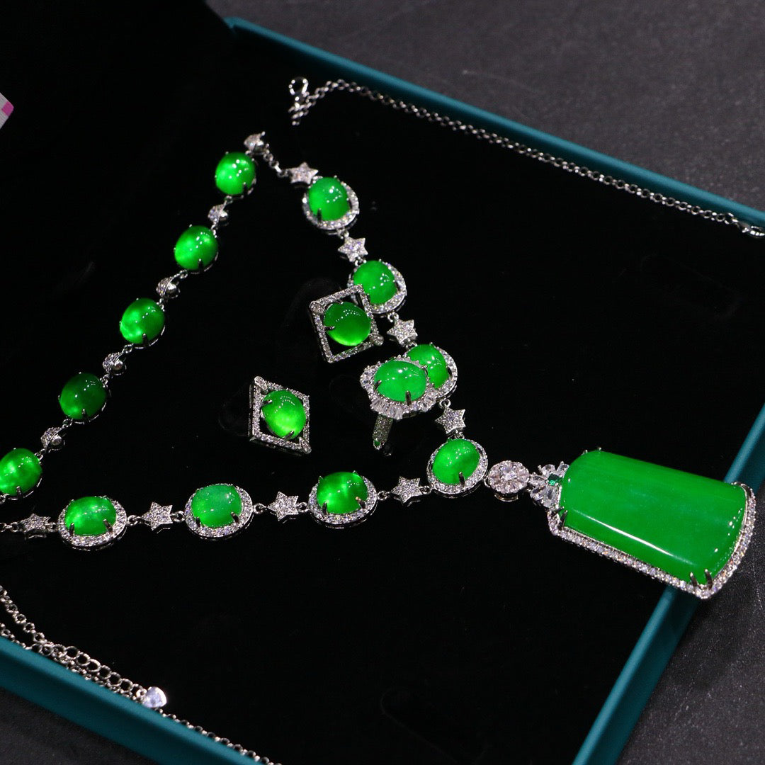 Perfect High Ice Jade Precision Four Piece Set