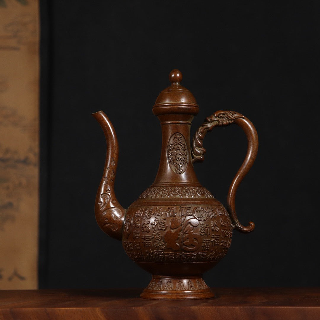 Pure Copper Baifu Pot