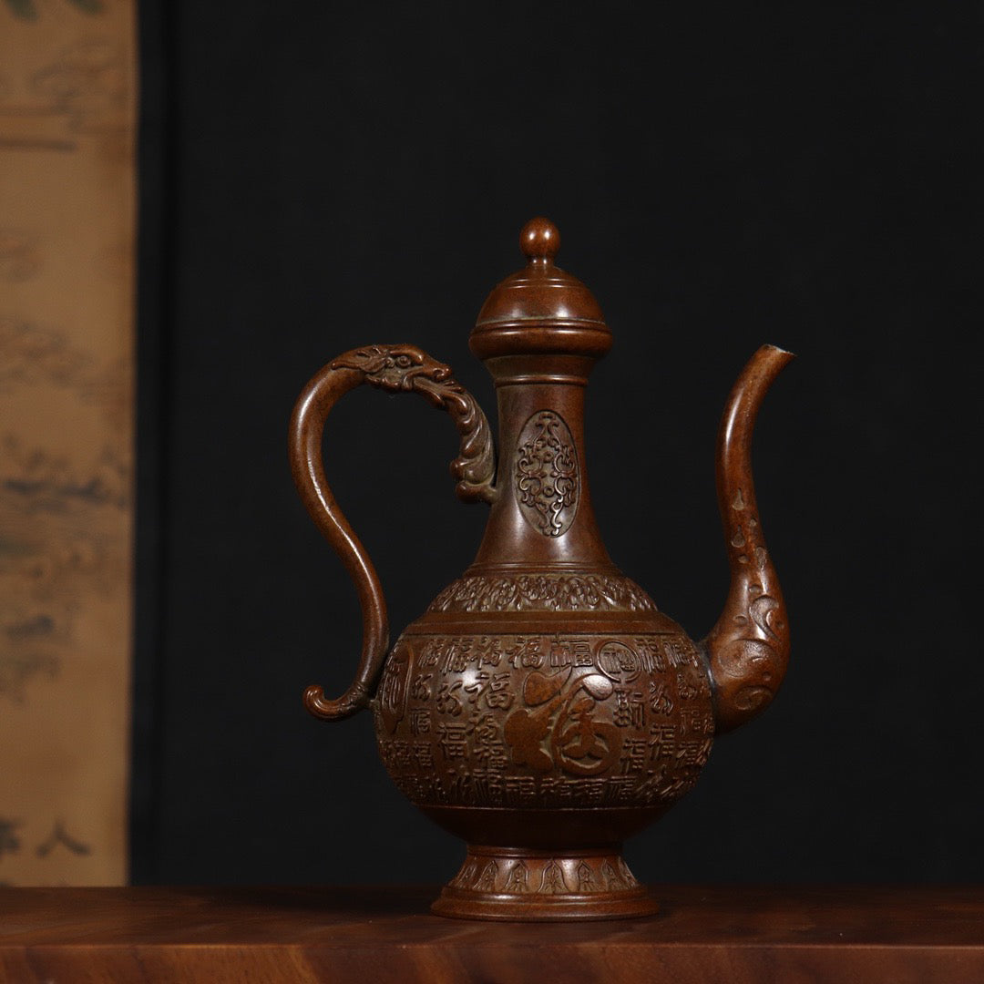 Pure Copper Baifu Pot