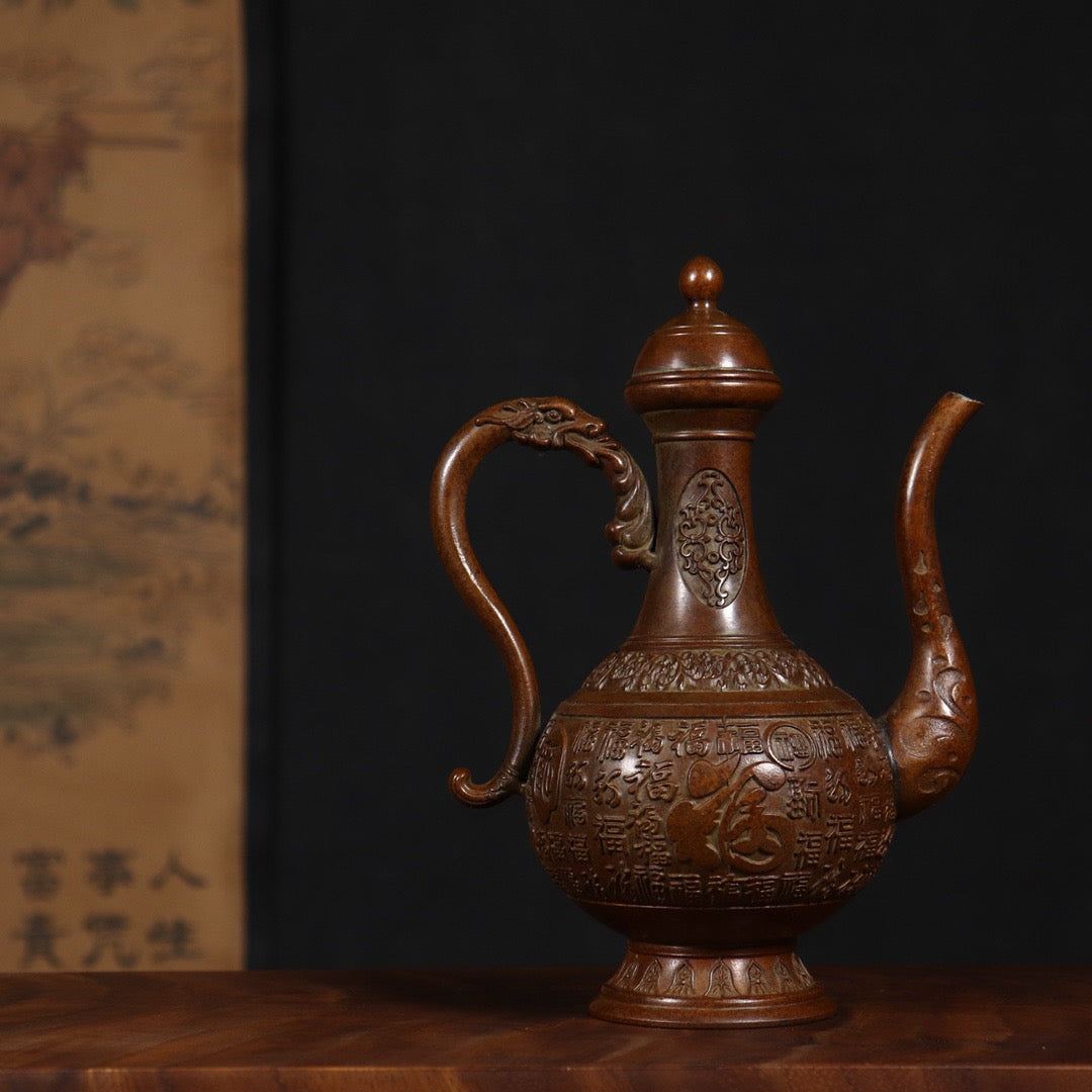 Pure Copper Baifu Pot