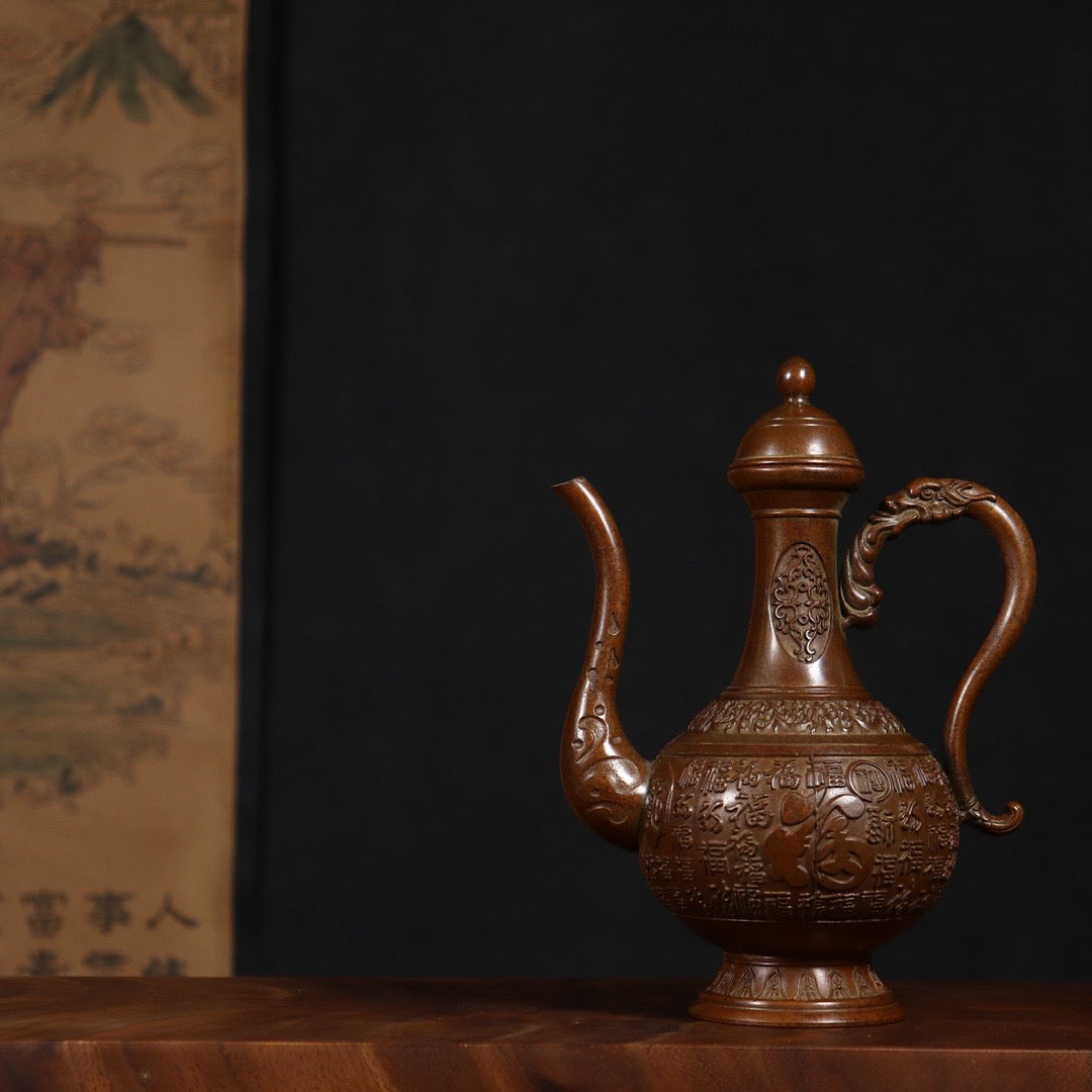 Pure Copper Baifu Pot