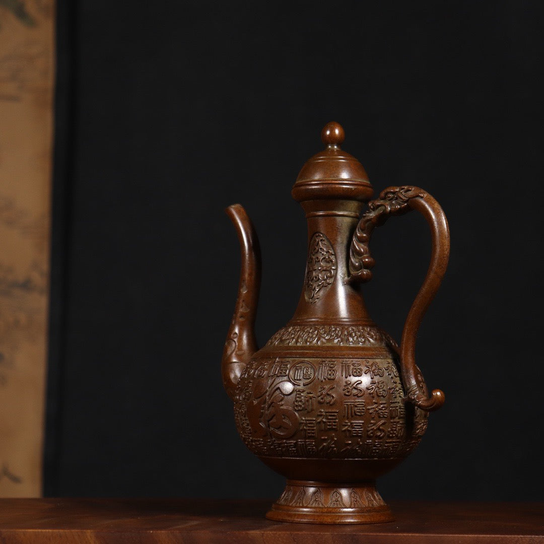 Pure Copper Baifu Pot