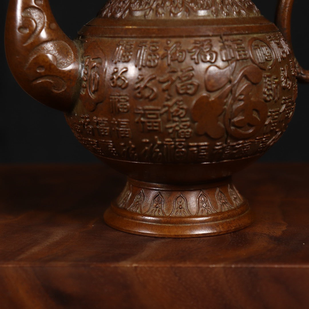 Pure Copper Baifu Pot