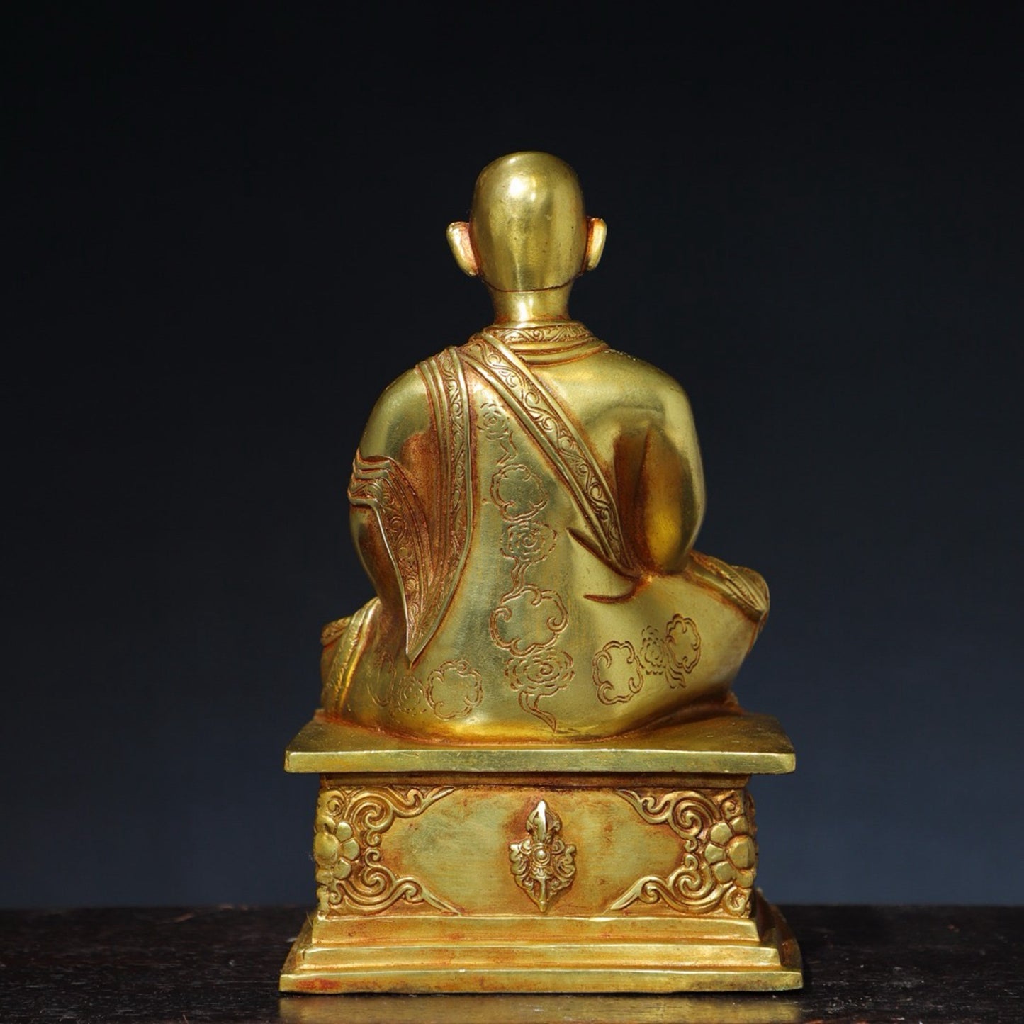 Pure copper Buddha statue