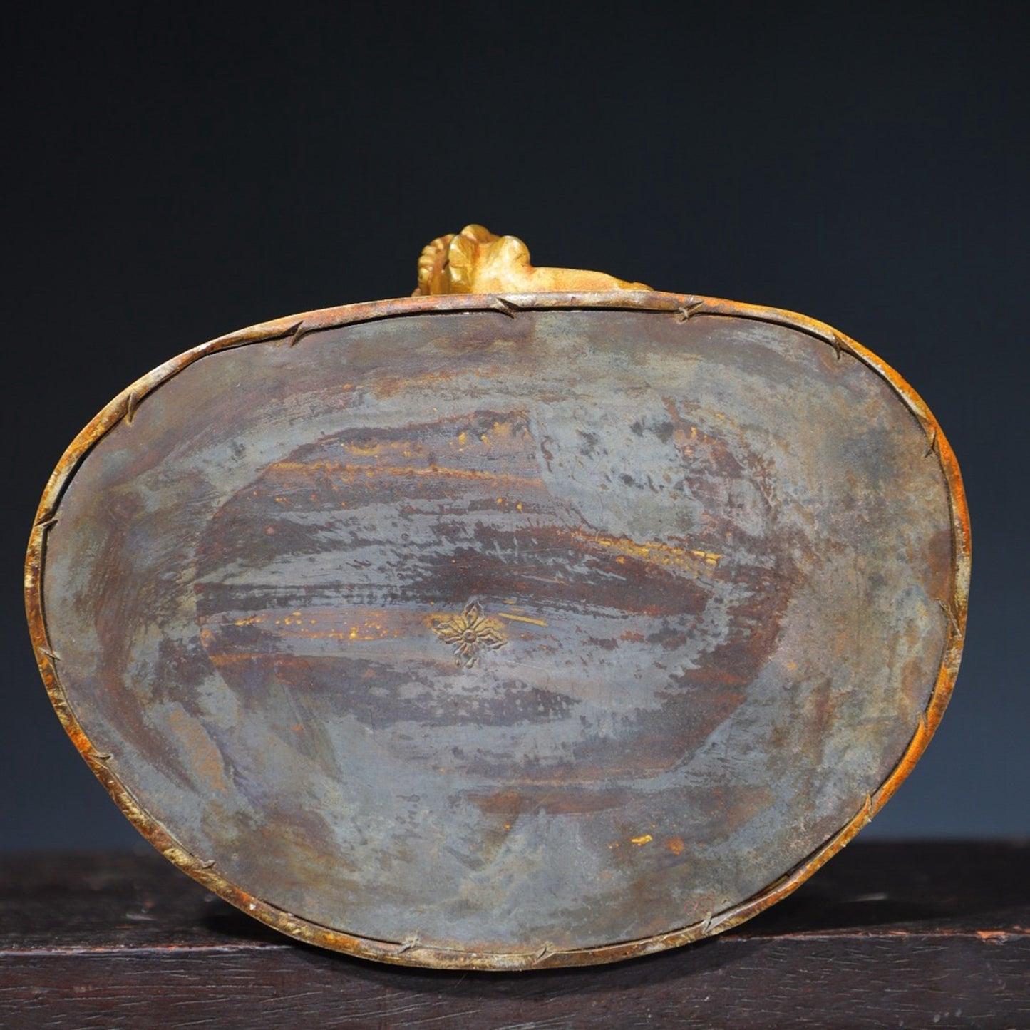 Pure copper green Tara Buddha statue