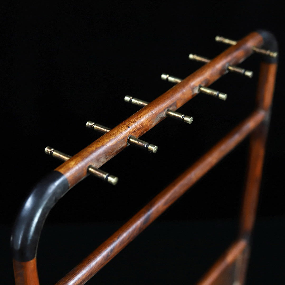 Chinese antique rosewood carving pen holder