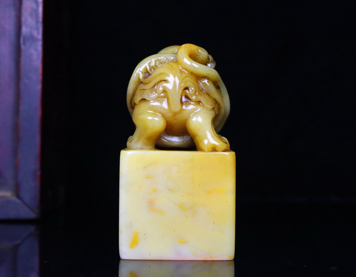 Shoushan Shitian Huangshi Xuanwu Idle Seal