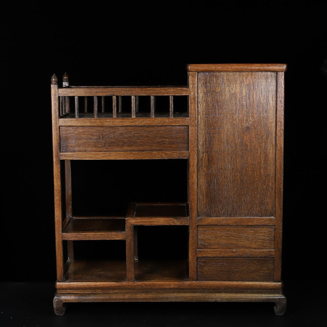 Chinese antique shell inlaid tea cabinet, dining side cabinet