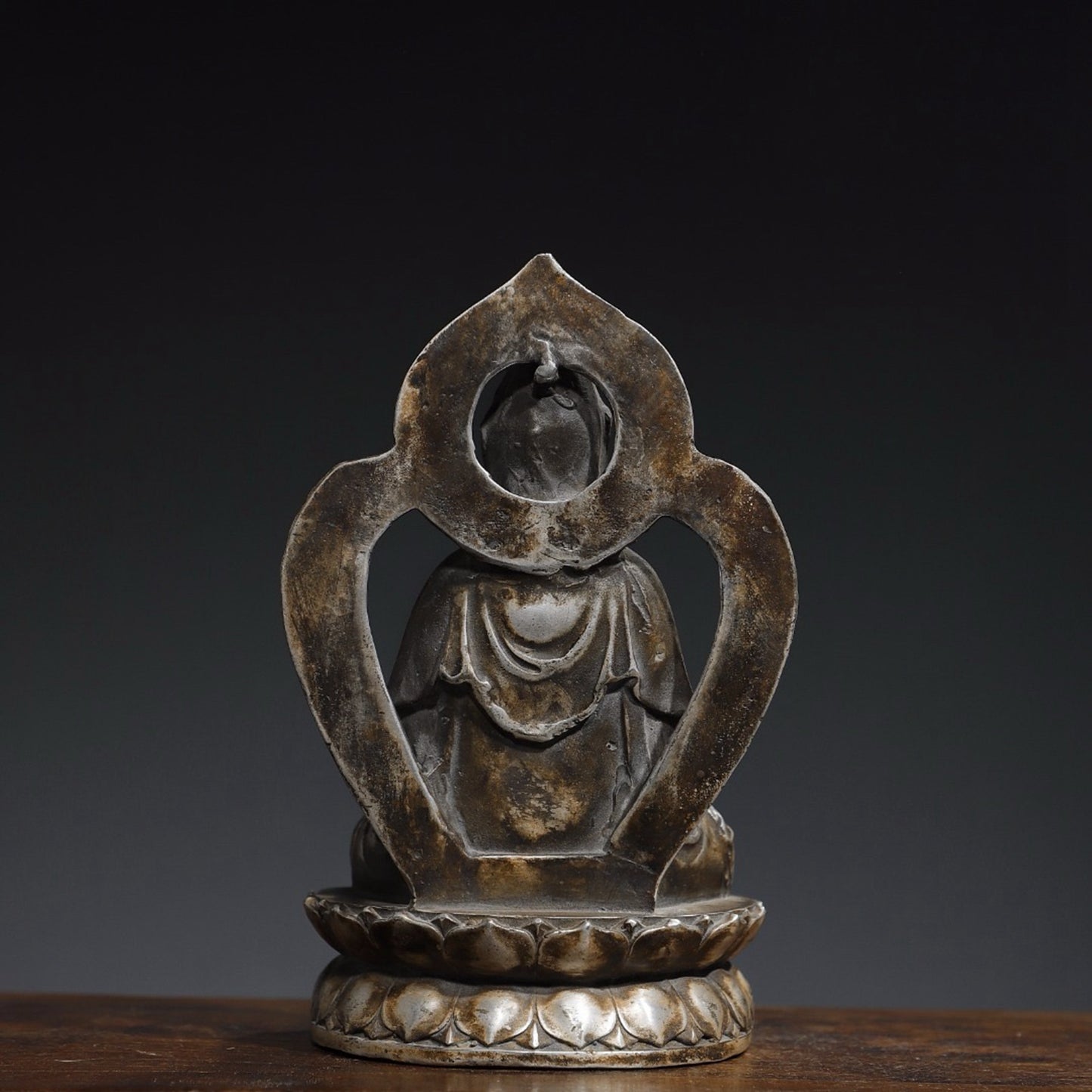 Pure copper statue of Guanyin Bodhisattva