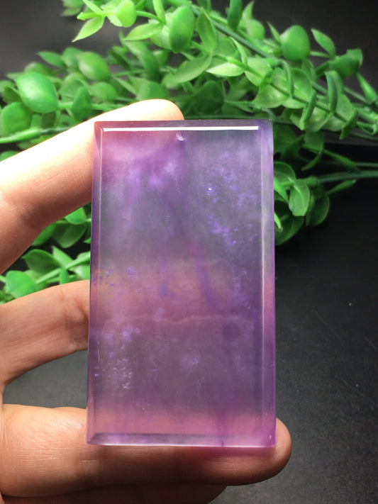 Ice Violet Peace Card