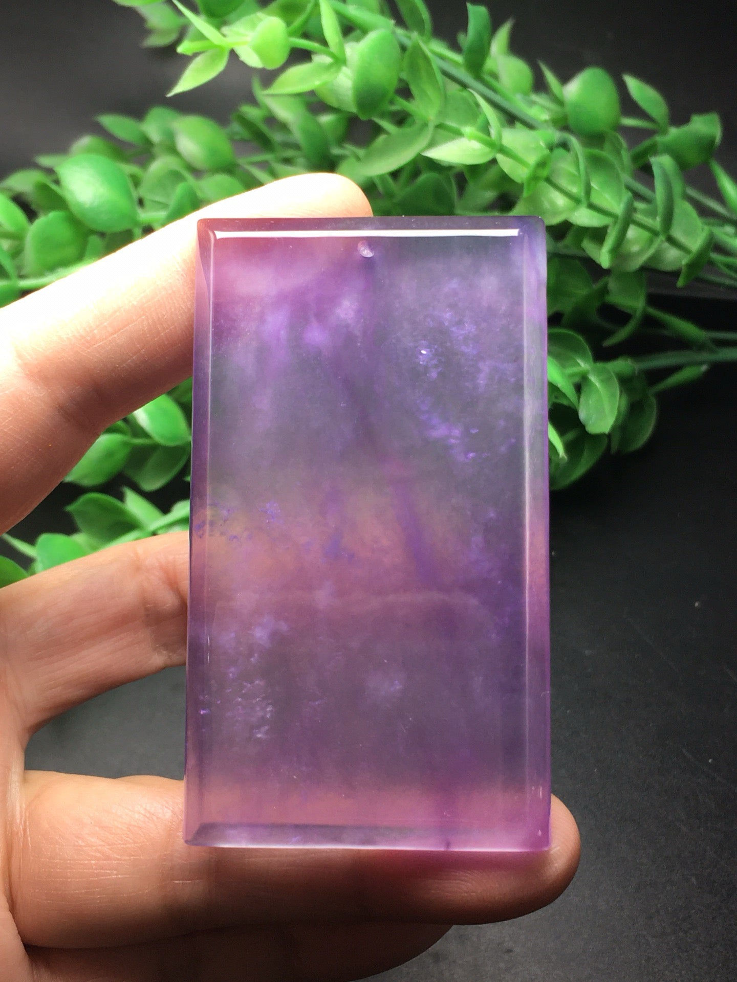 Ice Violet Peace Card