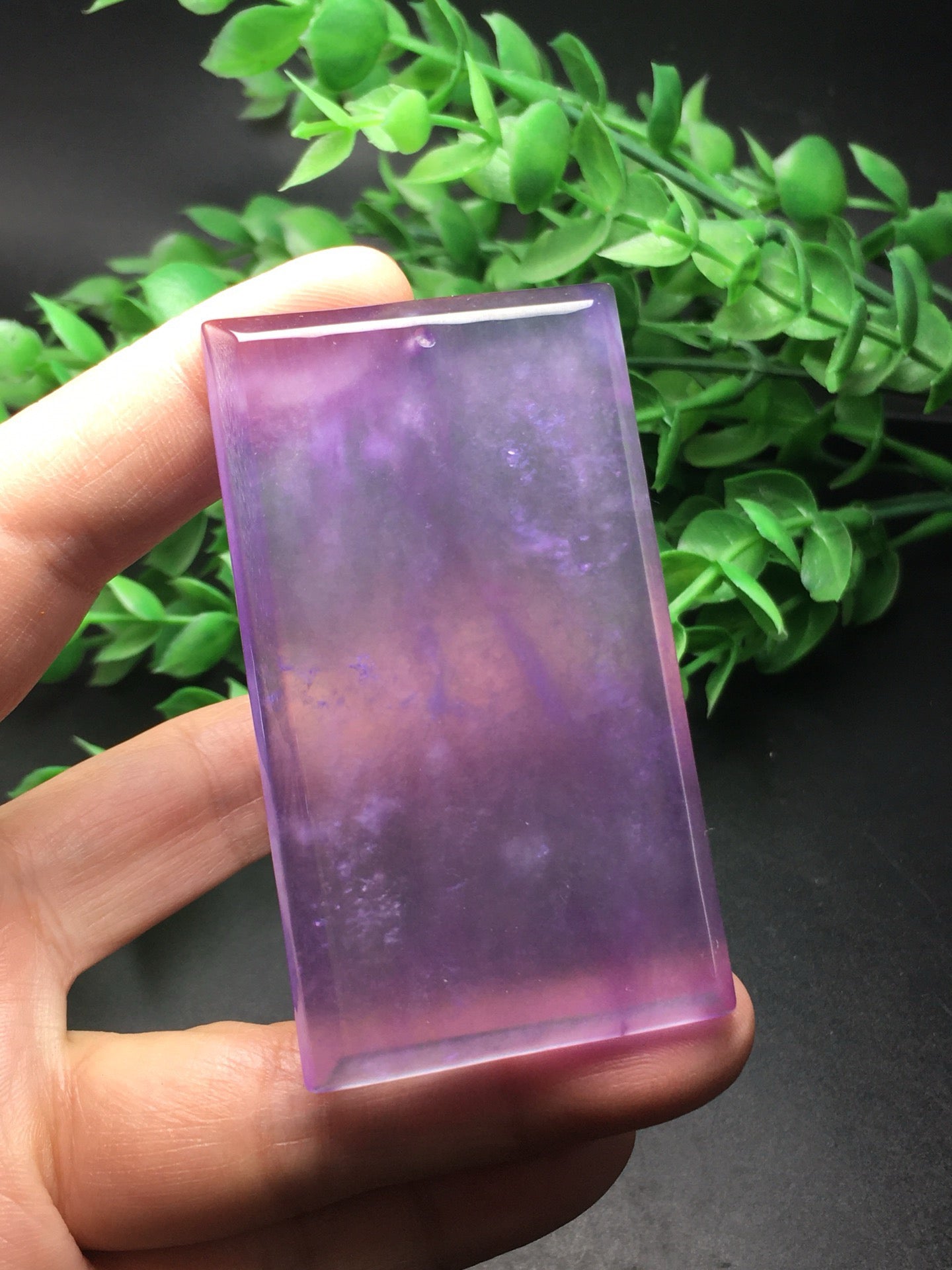 Ice Violet Peace Card