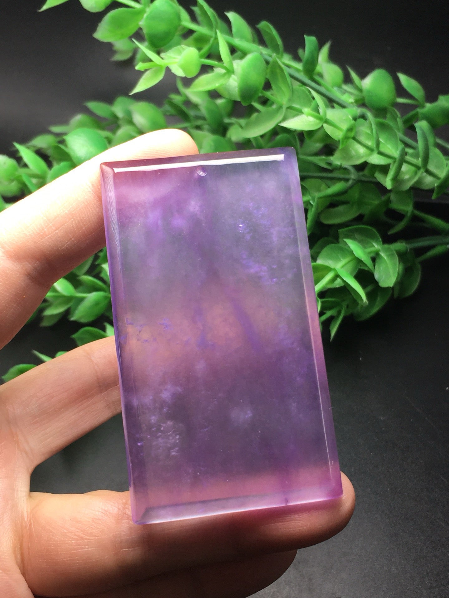 Ice Violet Peace Card