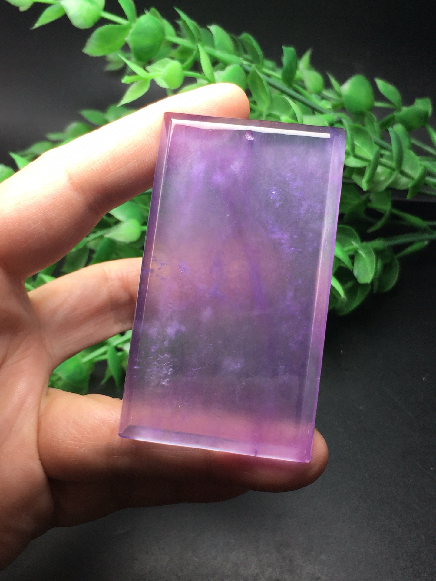 Ice Violet Peace Card