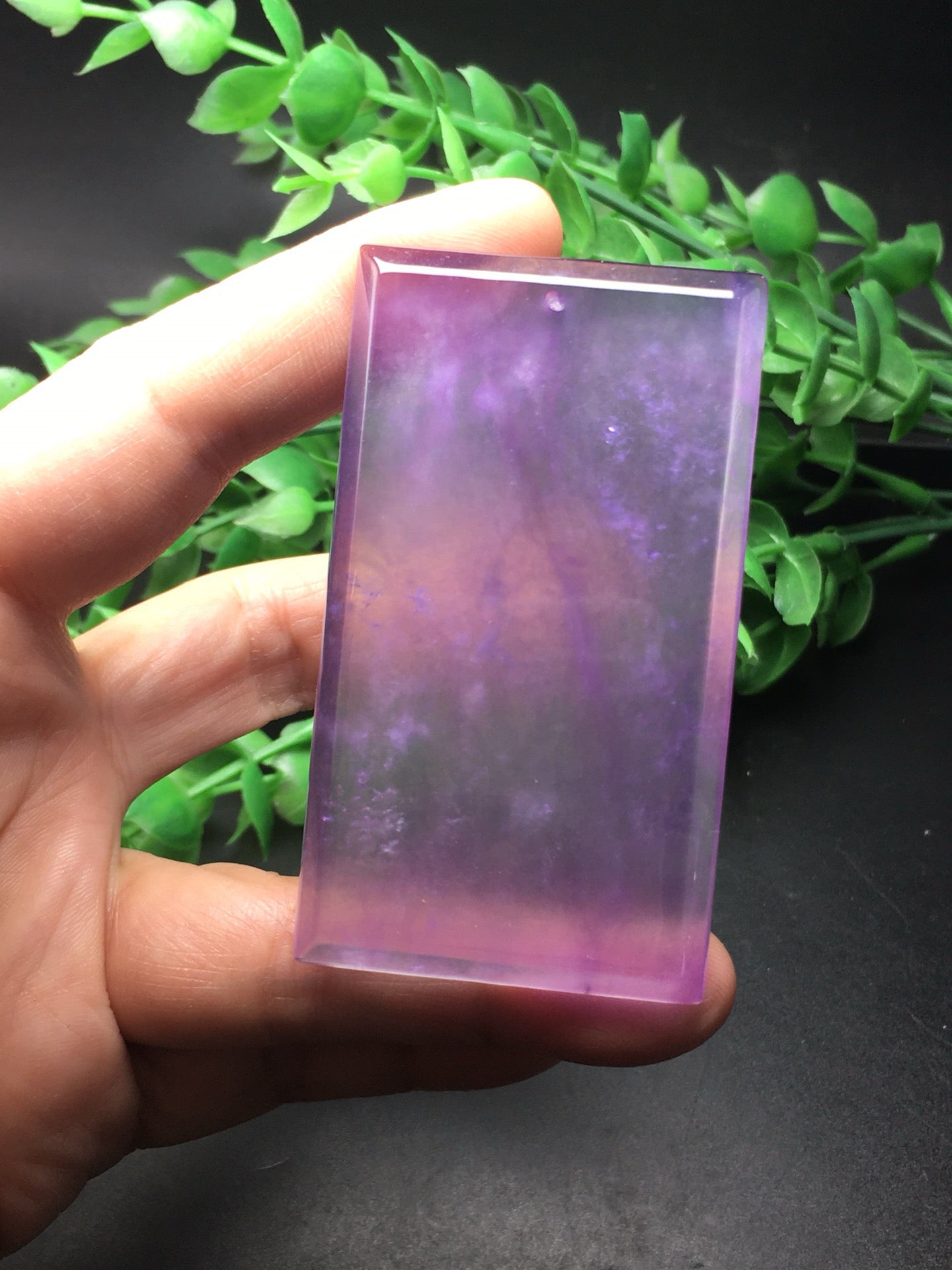 Ice Violet Peace Card