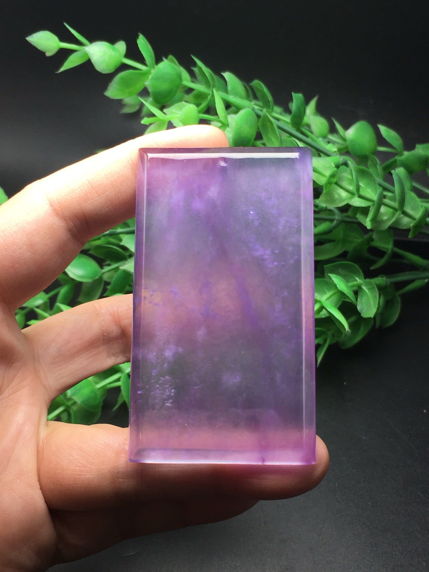 Ice Violet Peace Card