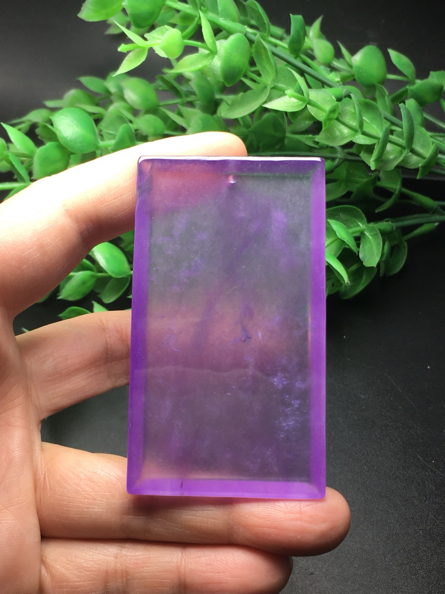 Ice Violet Peace Card