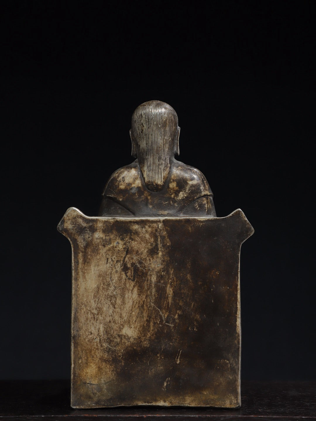 Chinese antique pure copper Buddha statue of Emperor Zhenwu