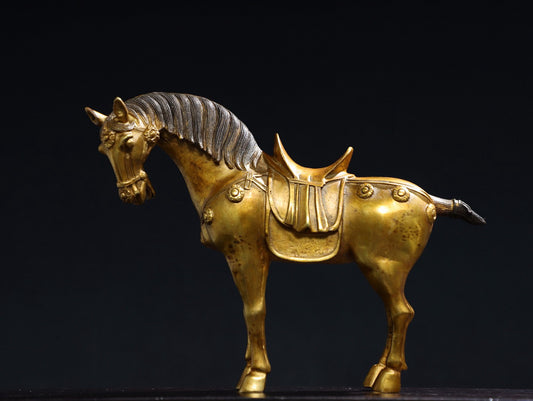 Chinese antique pure copper [horse] ornaments