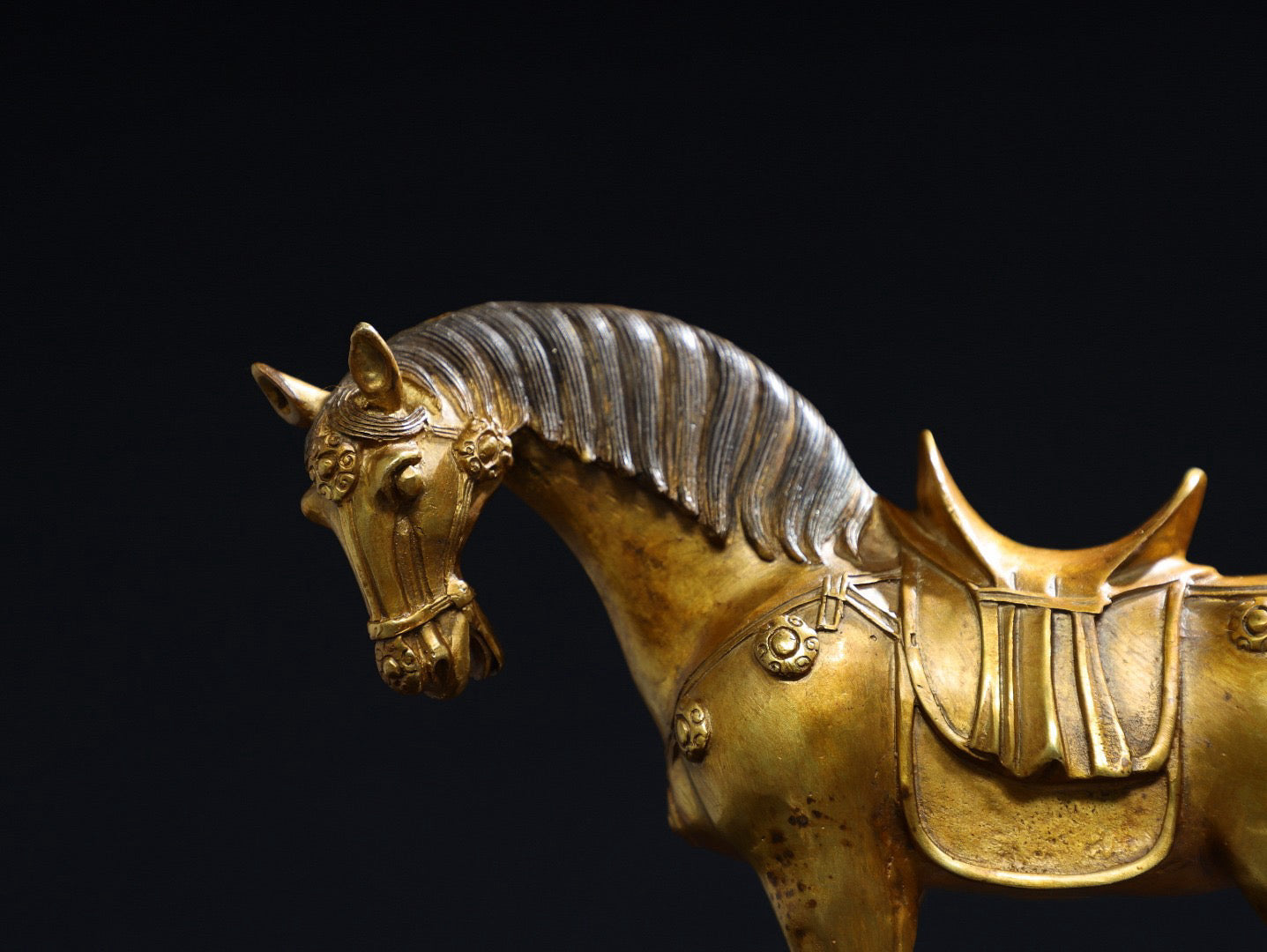 Chinese antique pure copper [horse] ornaments