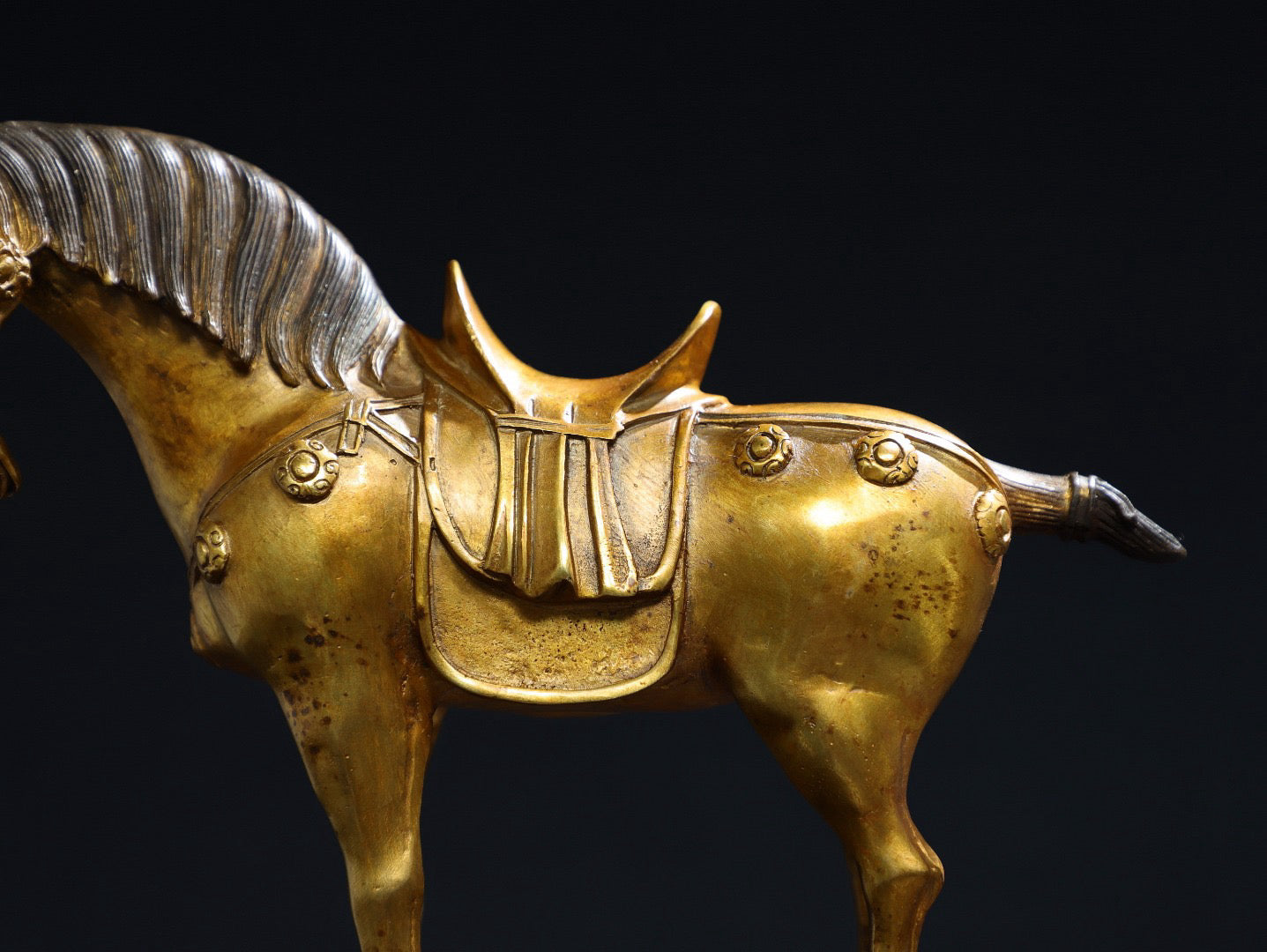 Chinese antique pure copper [horse] ornaments