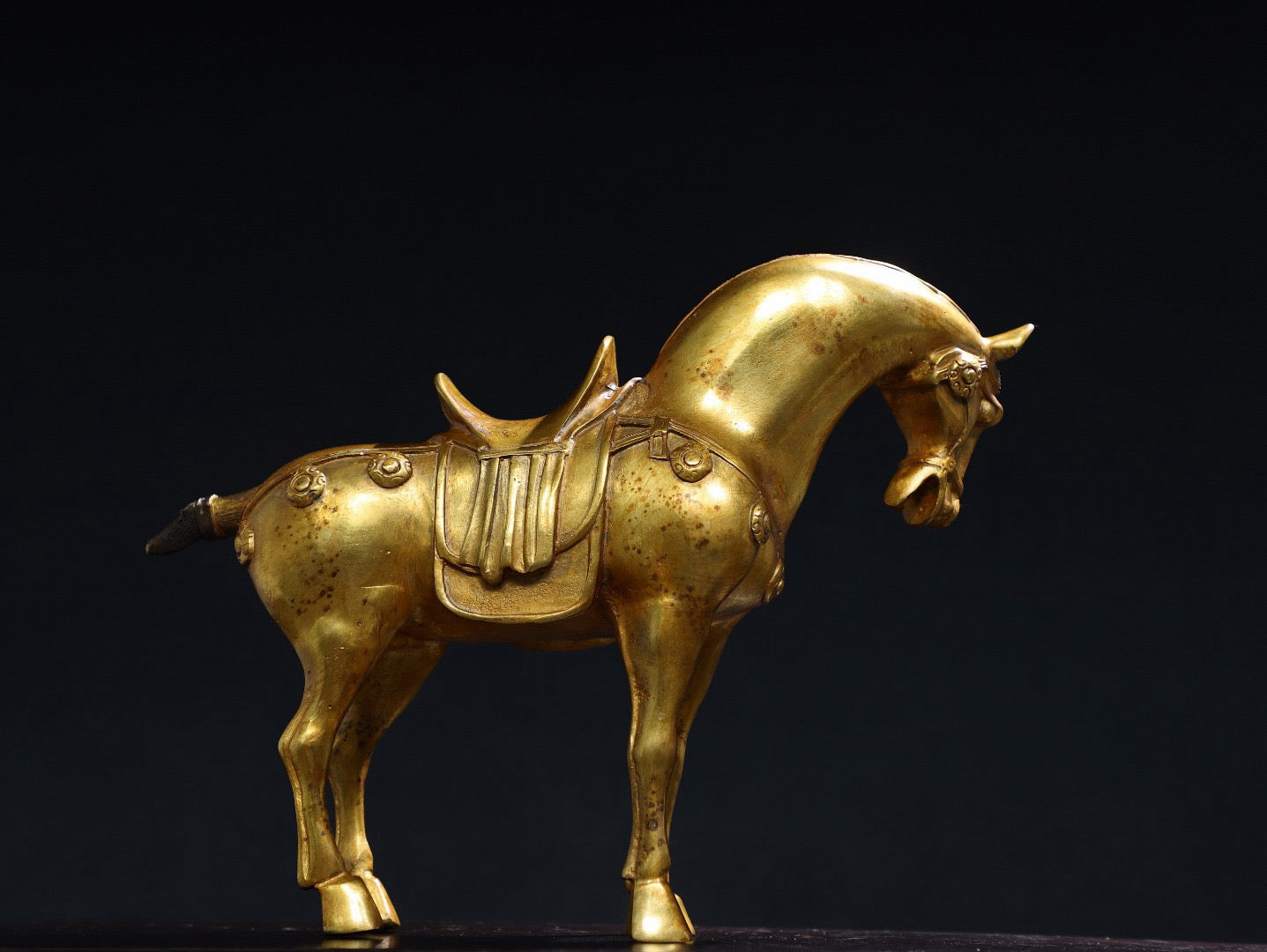 Chinese antique pure copper [horse] ornaments