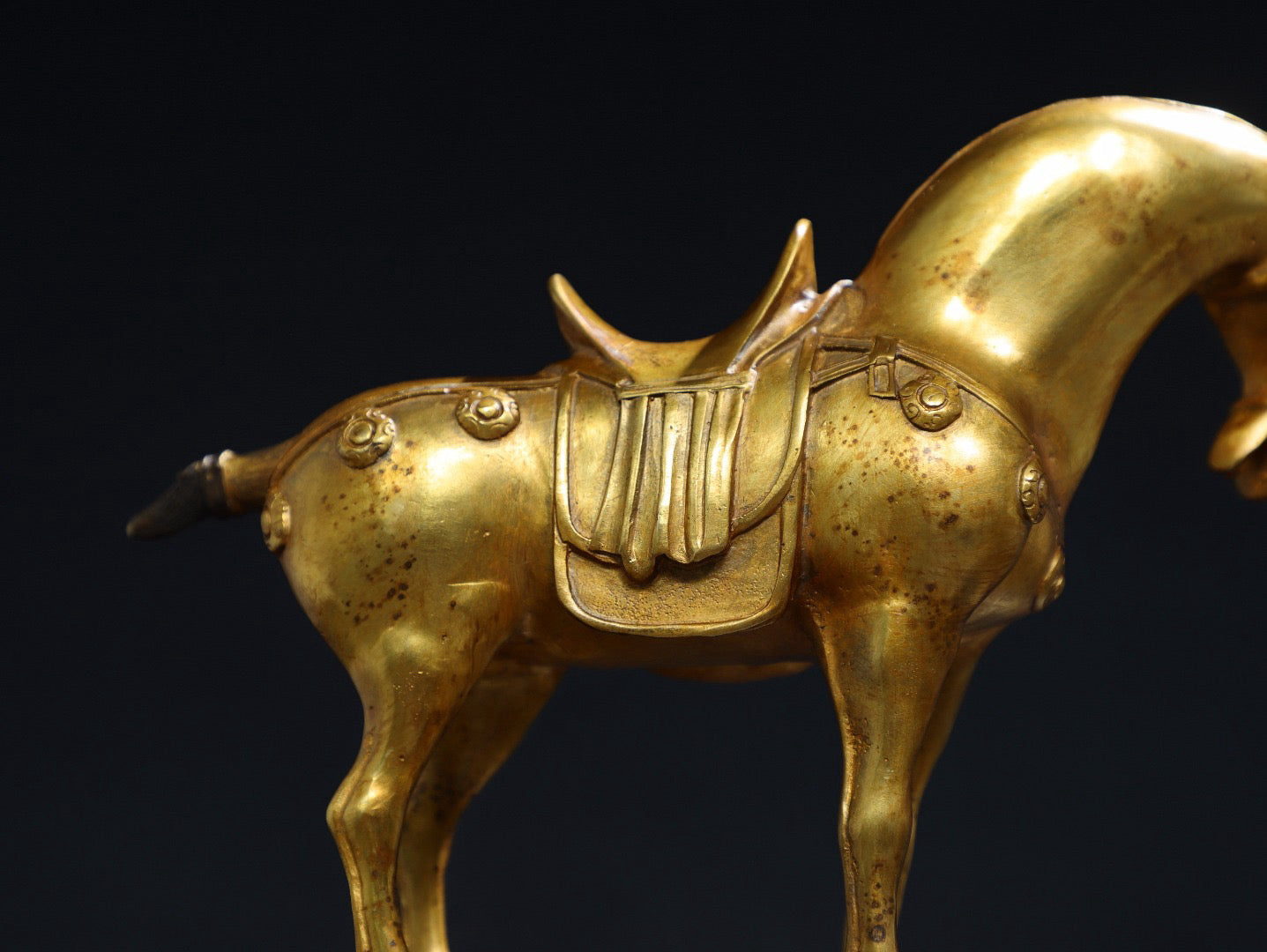 Chinese antique pure copper [horse] ornaments