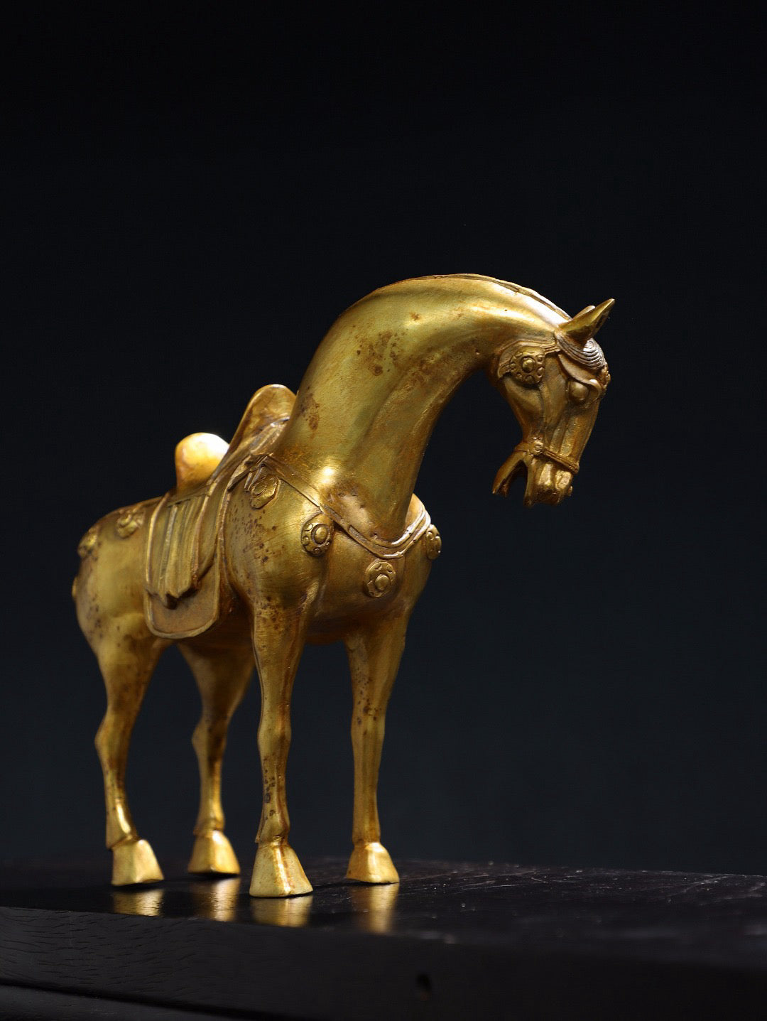 Chinese antique pure copper [horse] ornaments