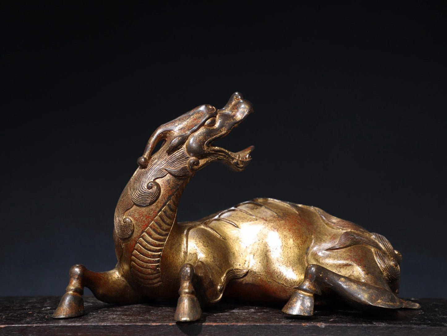 Pure copper auspicious beast ornaments