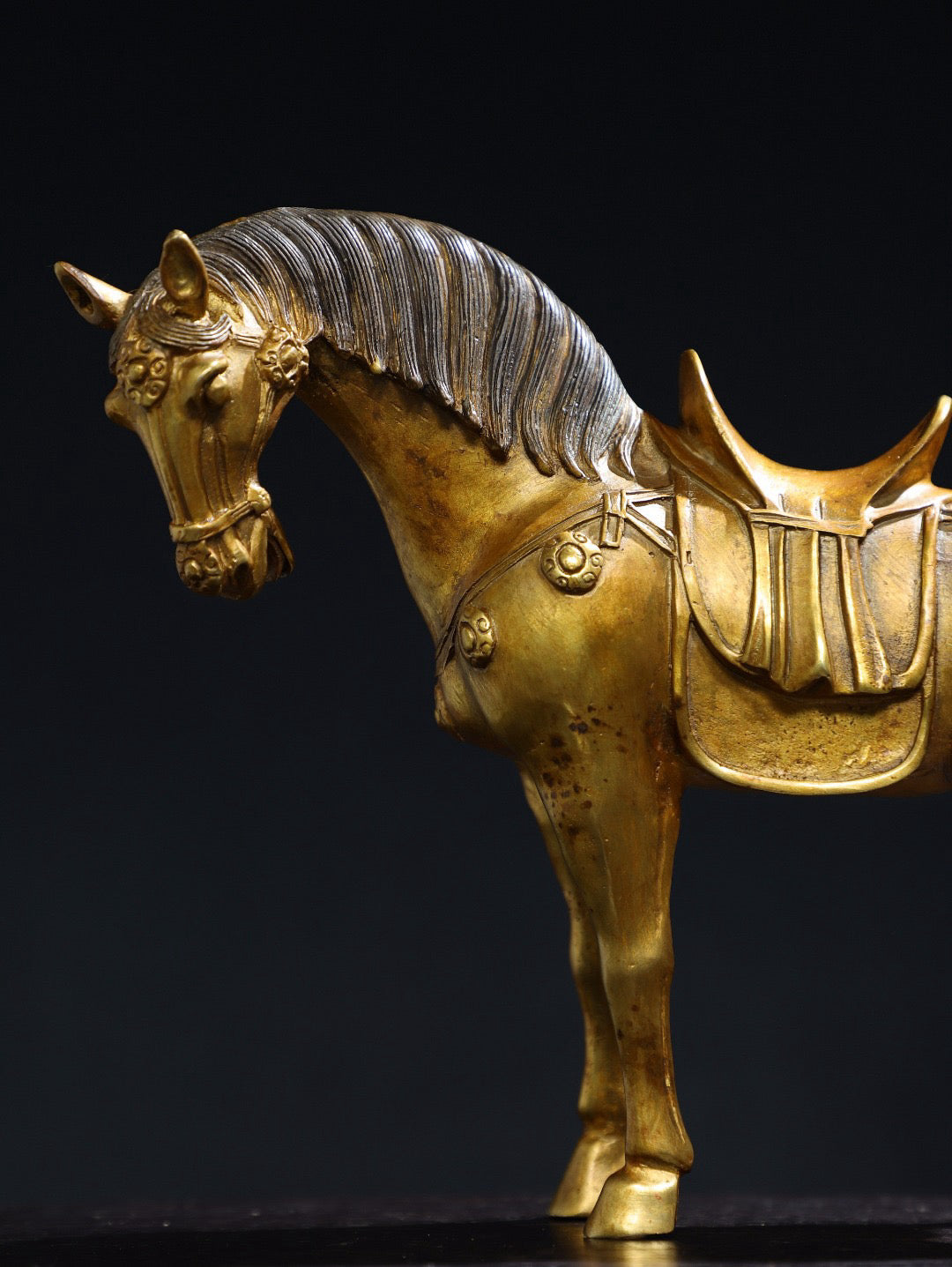 Chinese antique pure copper [horse] ornaments
