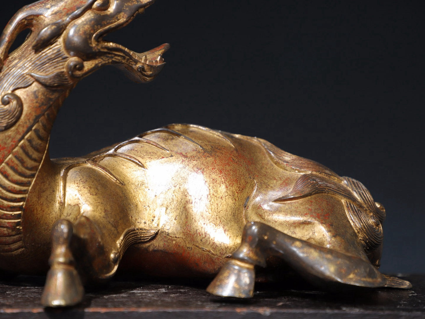 Pure copper auspicious beast ornaments