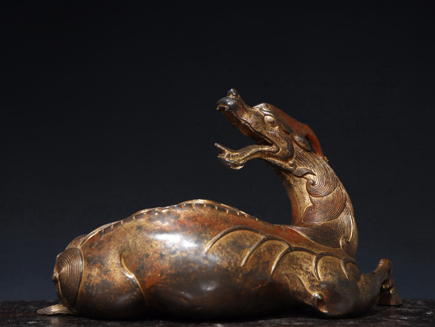 Pure copper auspicious beast ornaments
