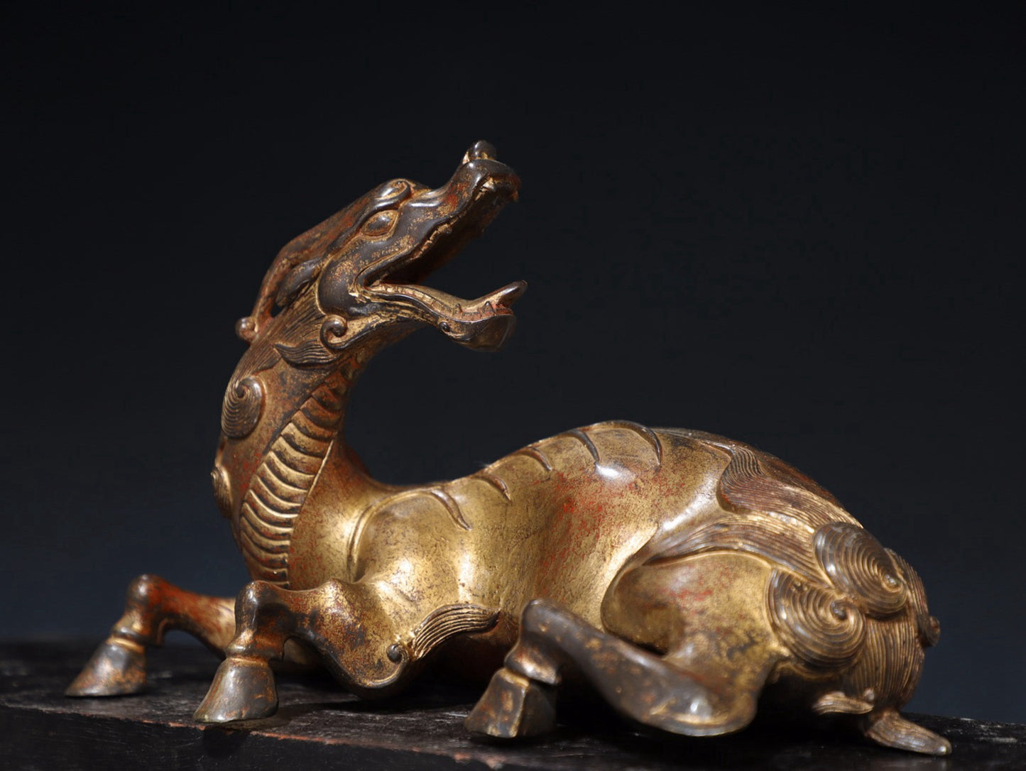 Pure copper auspicious beast ornaments