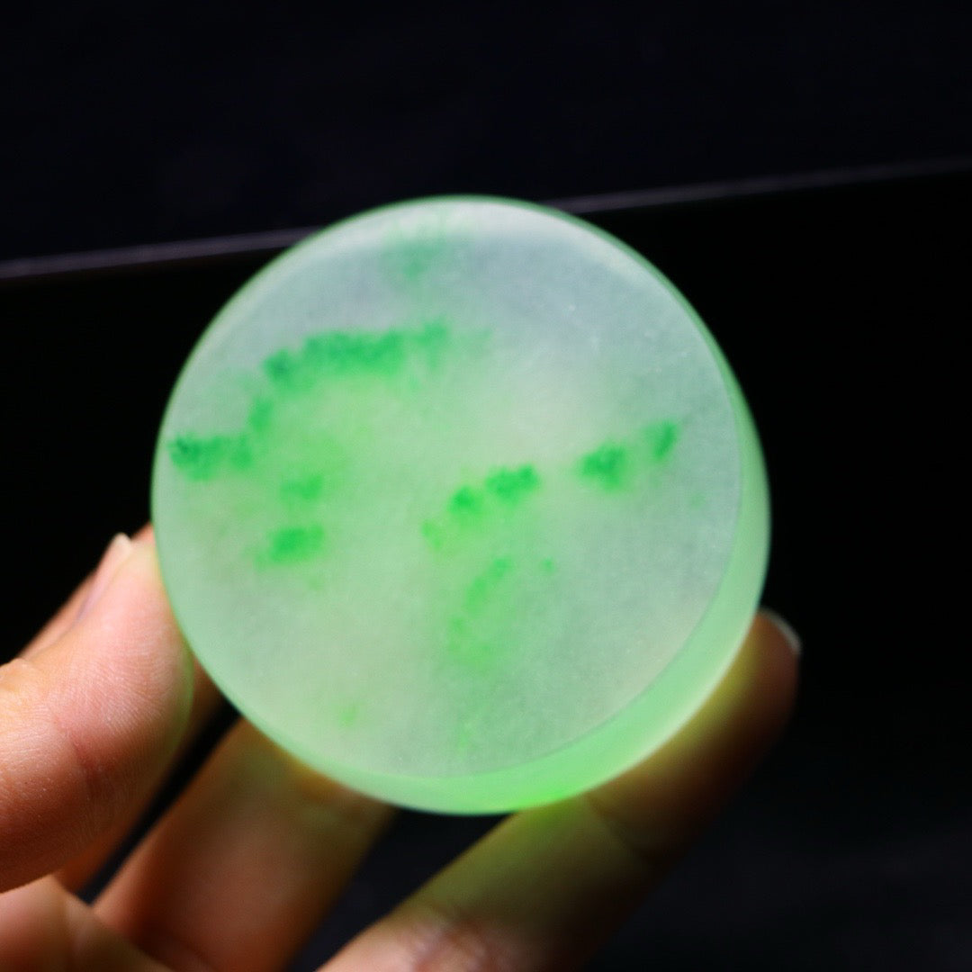 Perfect High Ice Jade Bracelet Heart