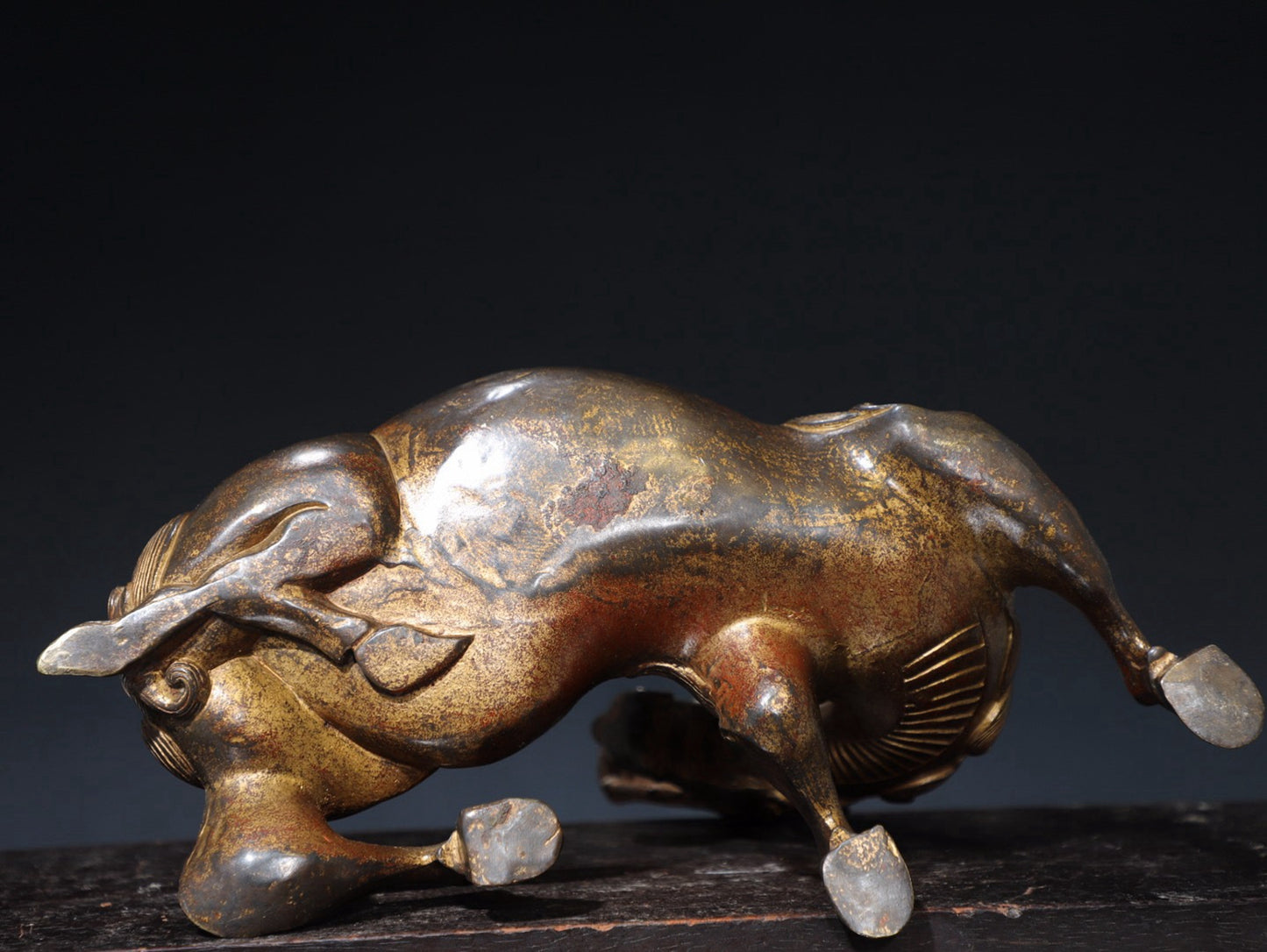 Pure copper auspicious beast ornaments