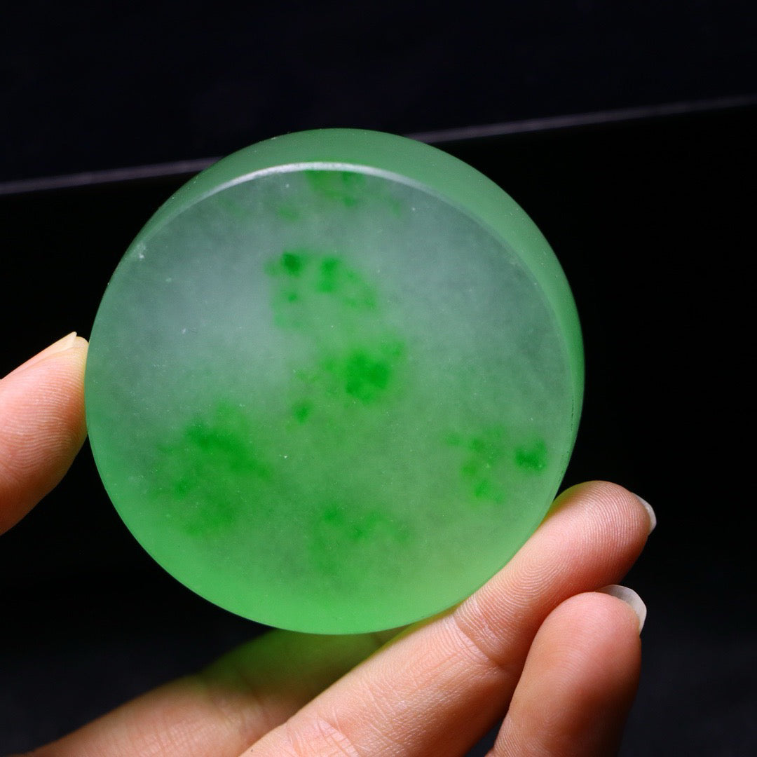 Perfect High Ice Jade Bracelet Heart