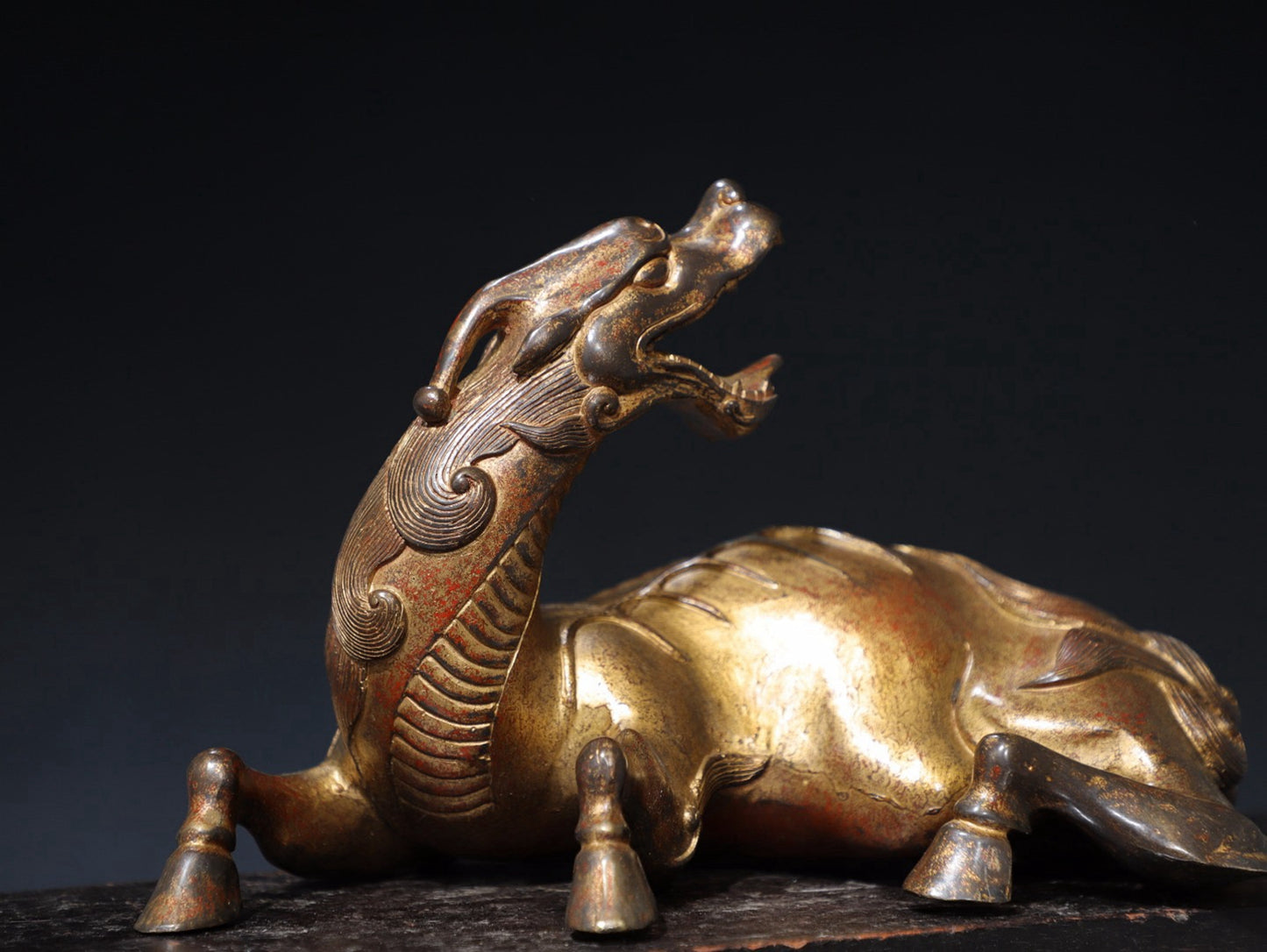 Pure copper auspicious beast ornaments