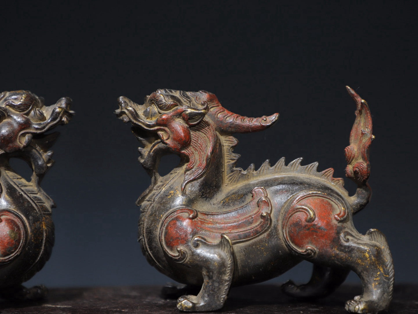 Pure copper auspicious beast ornaments