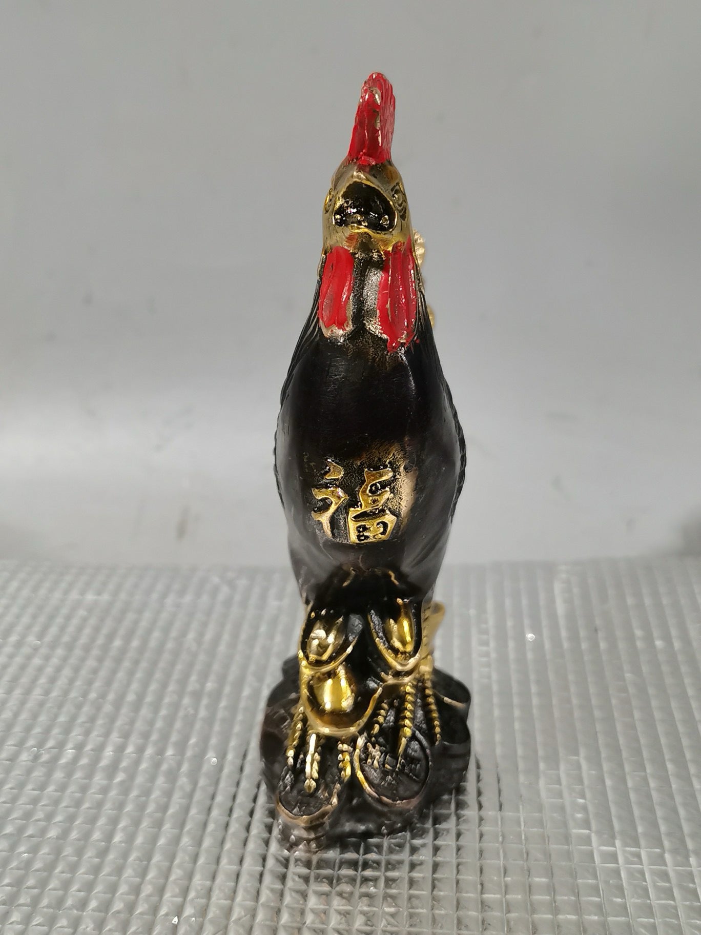 Gilded Lucky Chicken Ornament
