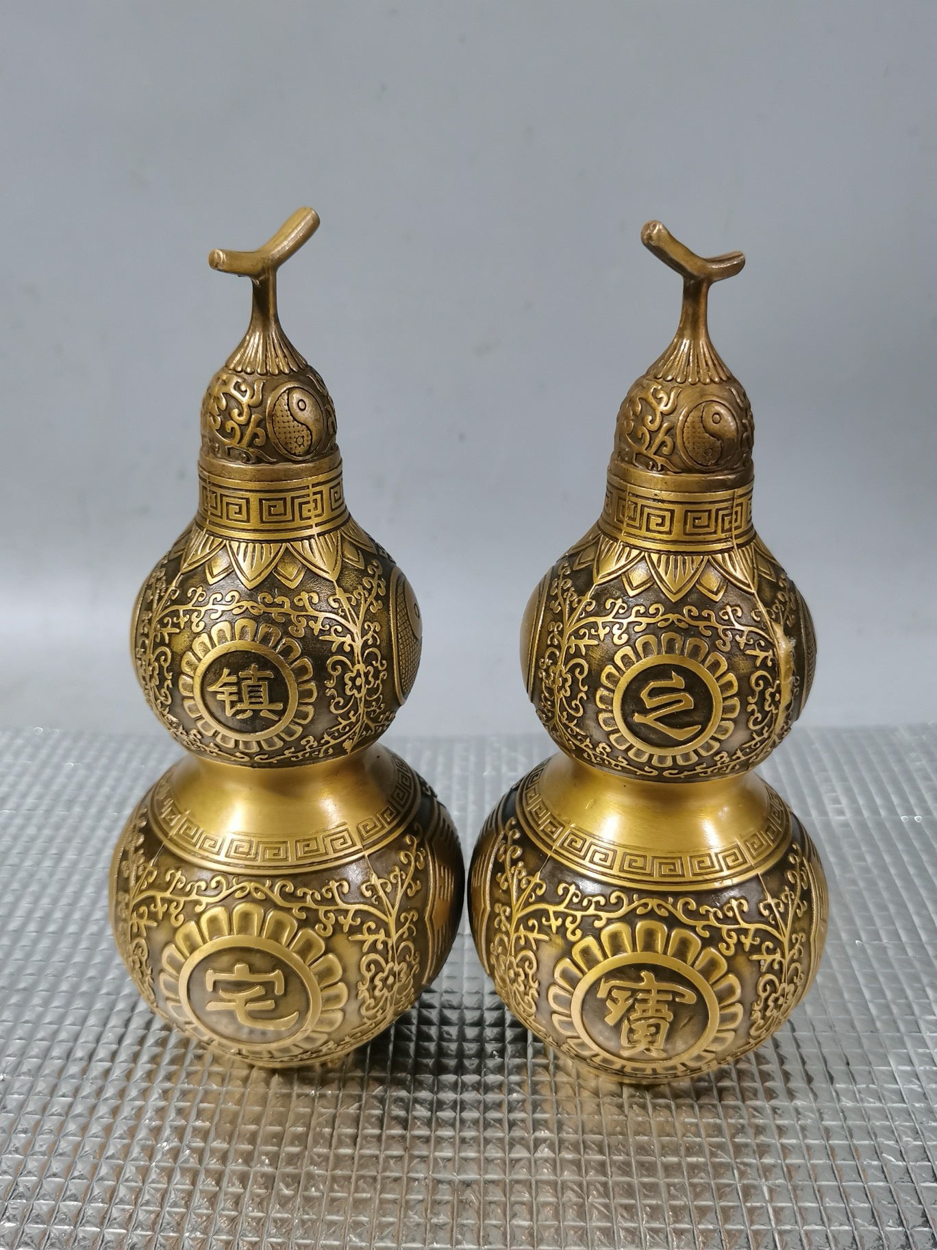 Brass gourd house treasure feng shui ornaments