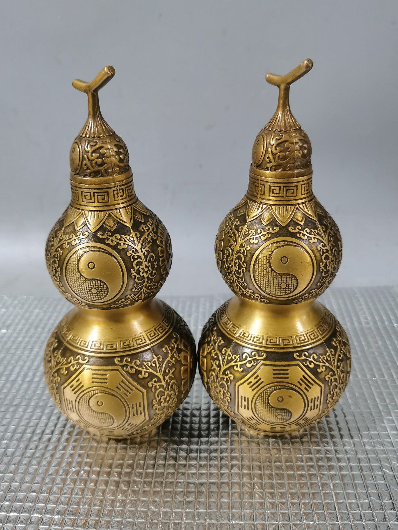Brass gourd house treasure feng shui ornaments