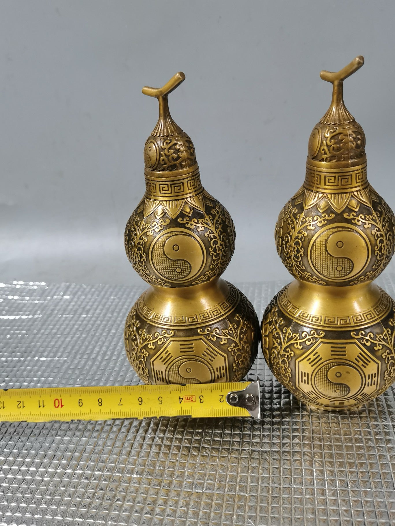 Brass gourd house treasure feng shui ornaments