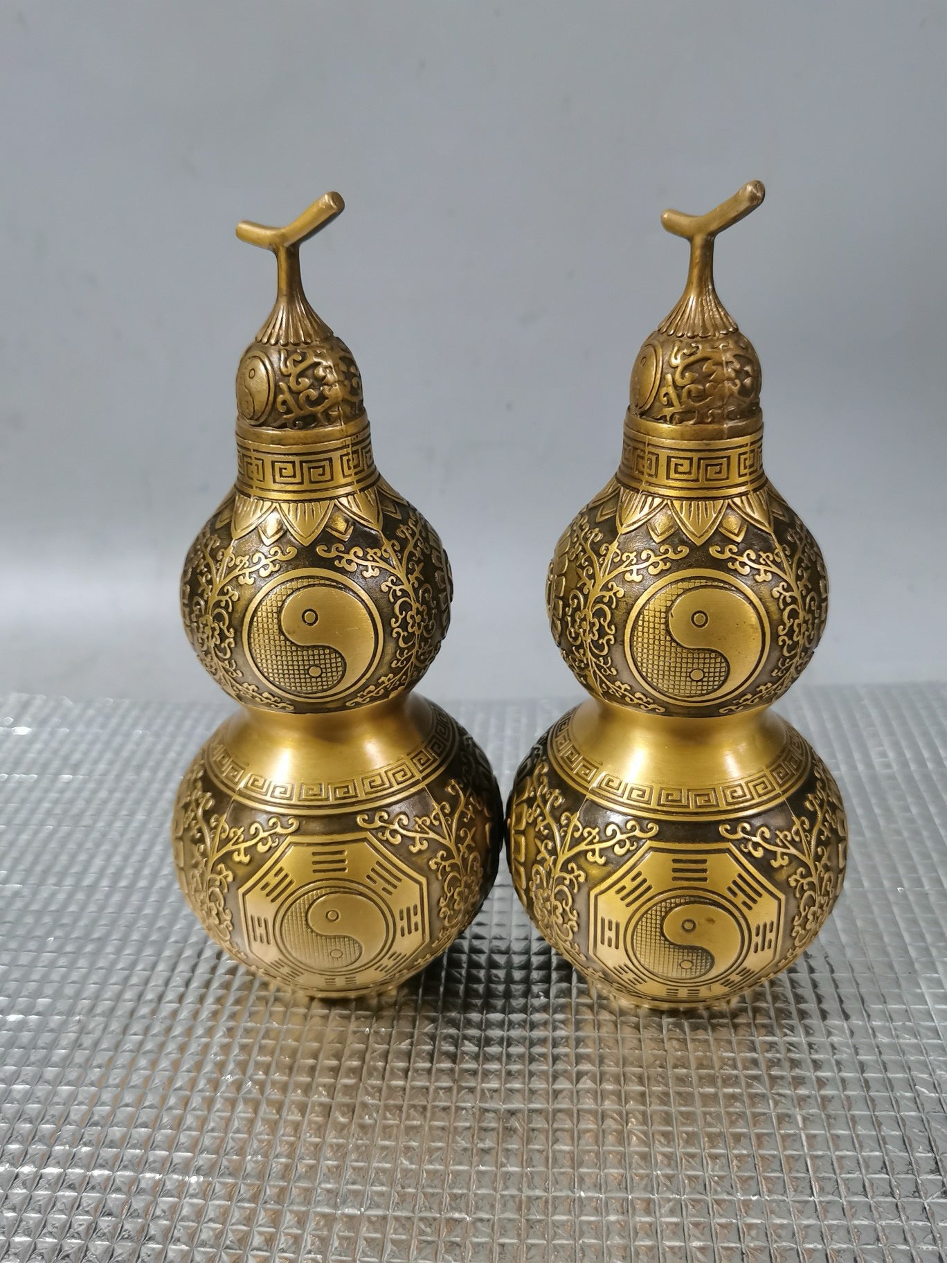 Brass gourd house treasure feng shui ornaments