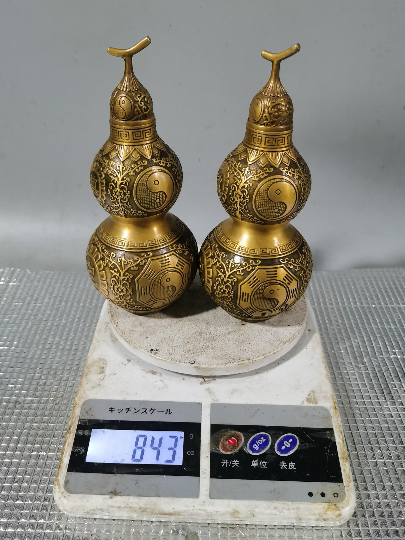Brass gourd house treasure feng shui ornaments