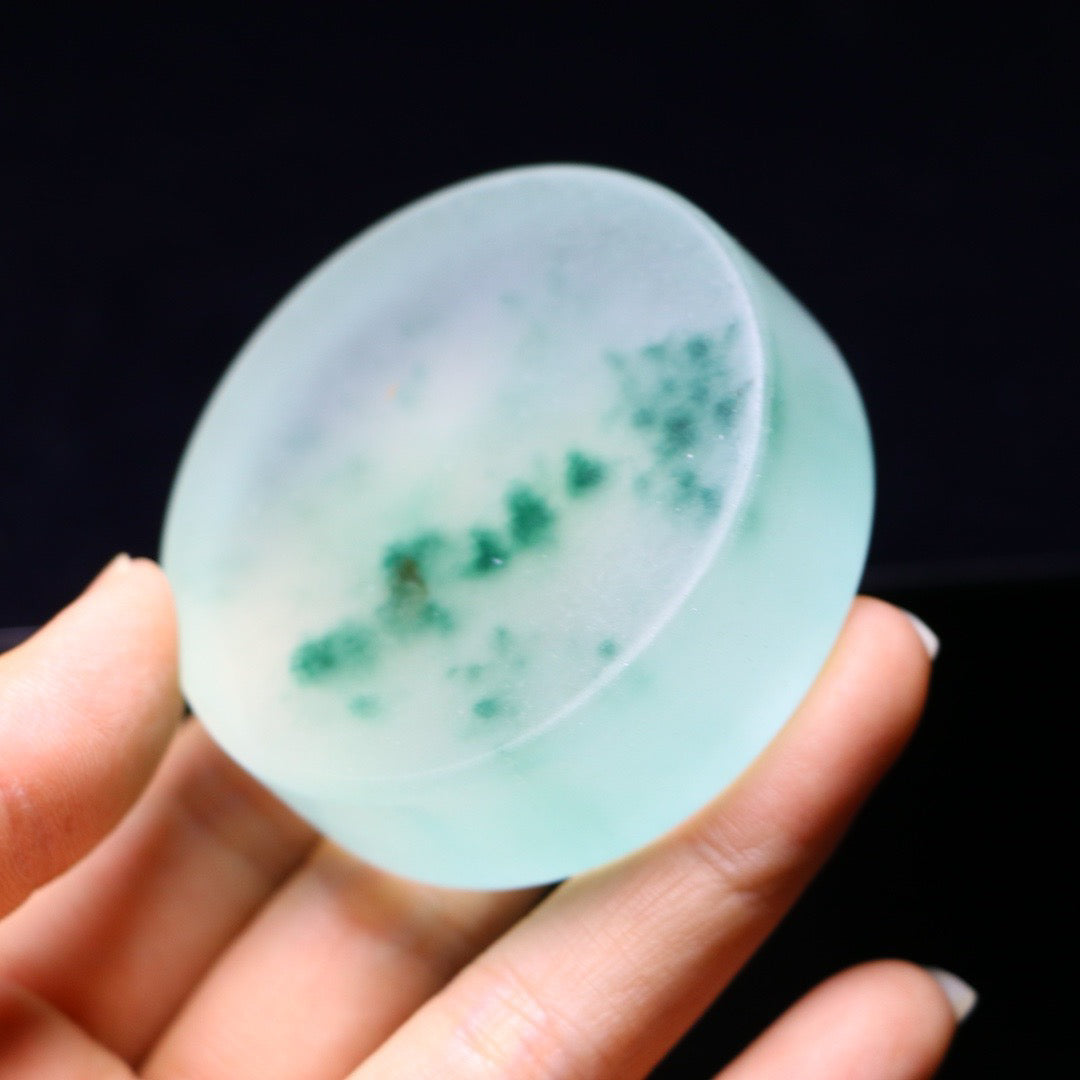 Perfect High Ice Jade Bracelet Heart