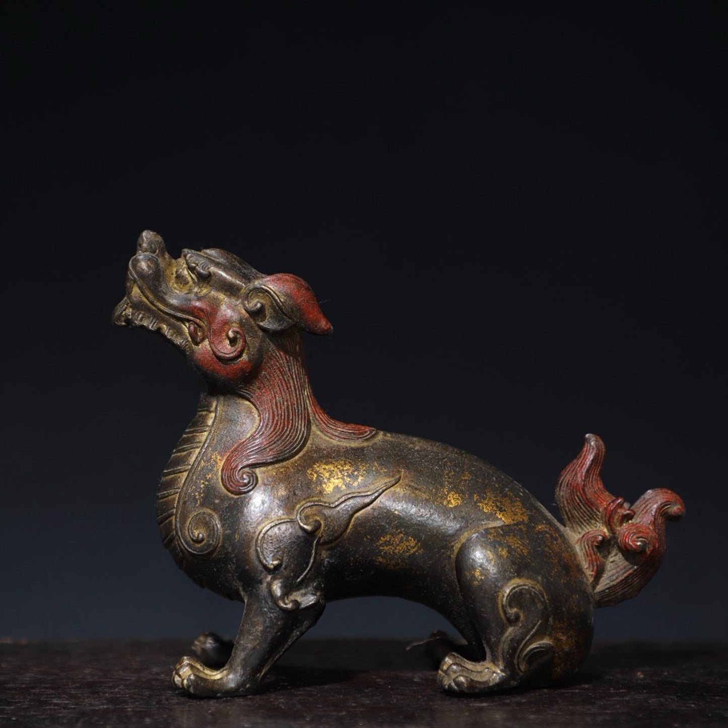 Pure copper auspicious beast ornaments