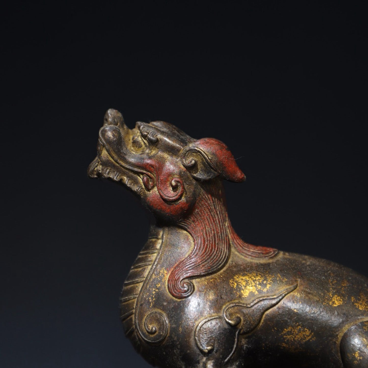 Pure copper auspicious beast ornaments