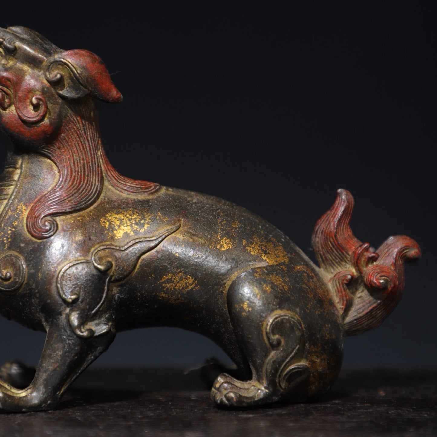 Pure copper auspicious beast ornaments