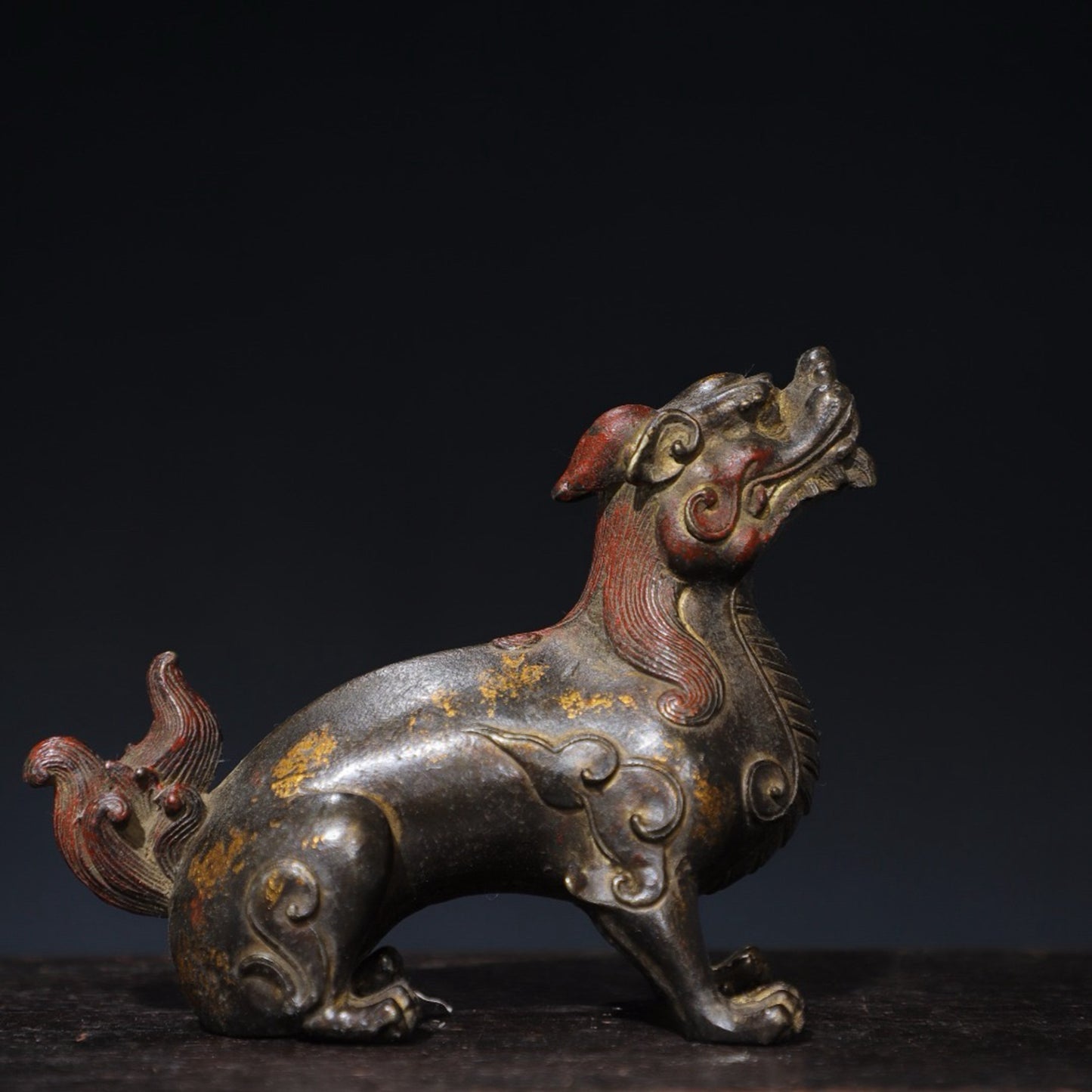 Pure copper auspicious beast ornaments