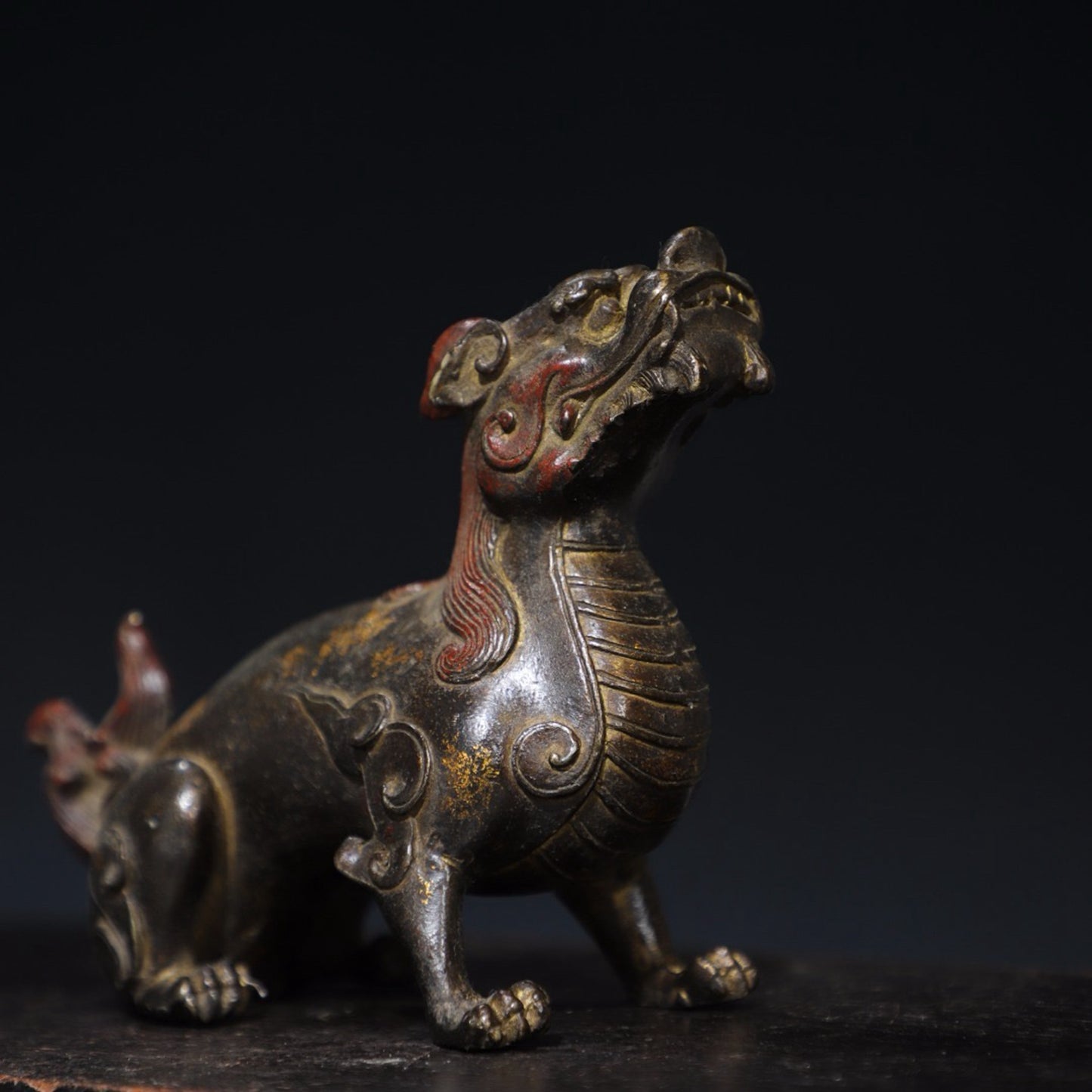 Pure copper auspicious beast ornaments